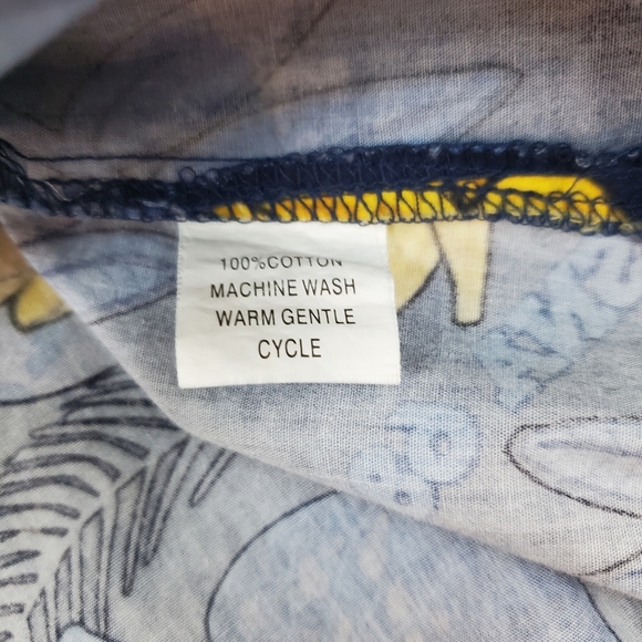 Symmetry USNA 68 Naval Academy Parrot  Tropical Bird Hawaiian Shirt Size XL Mens - Picture 6 of 12